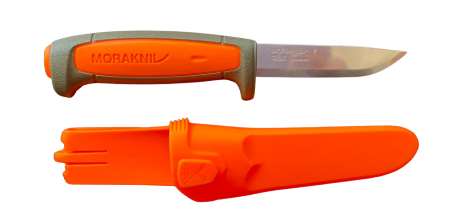 Morakniv Basic 546 Ltd Ed 2023 (S) Hi-Vis Orange/Military Green